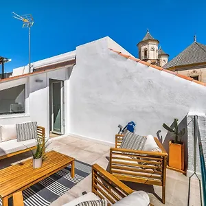 Urban Rose , Superb Private House In Historical Center, With Sunny Rooftop , Málaga Spanien